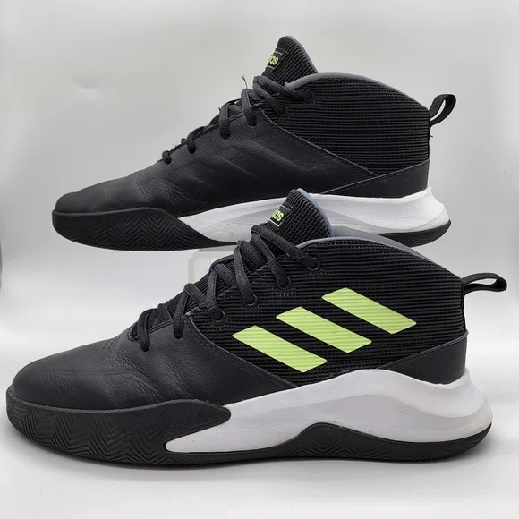 adidas | Shoes | Adidas Own The Game K Ef308 Blackgreen Basketball Sneakers  Mens 7 Womens 9 | Poshmark